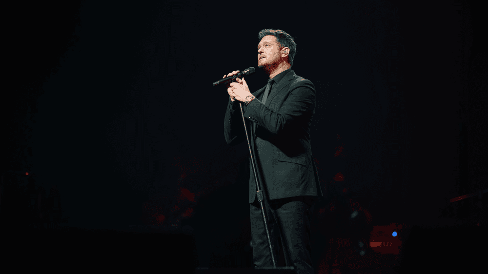 Michael Bublé performs at the 31st Annual Baron Investment Conference