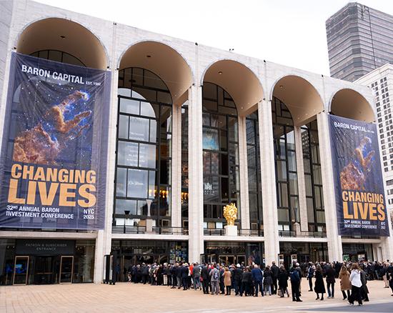 A photo of Lincoln Center at the 2025 Baron Investment Conference